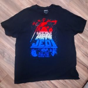 Star Wars Distressed Empire Strikes Back Graphic T